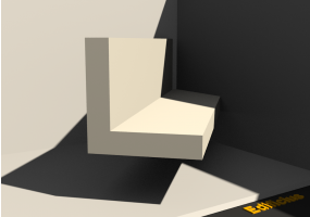 Profilo 3D - Profilo L-120/25x120/25mm