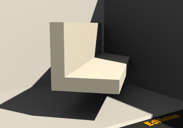 Profilo 3D - Profilo L-120/25x120/25mm - ACCA software