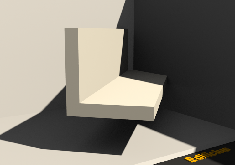 3D Profil - Profil L-160/25x160/25mm - ACCA software