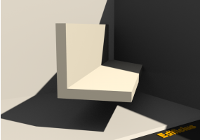 Profilo 3D - Profilo L-180/25x180/25mm