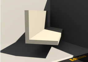 Perfil 3D - Perfil L-200/25x200/25mm