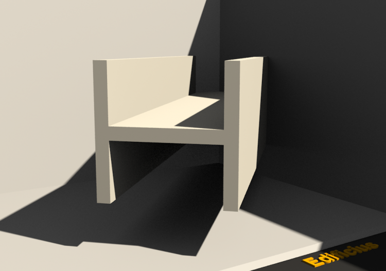 3D Profil - Profil H-200/20x200/20mm - ACCA software