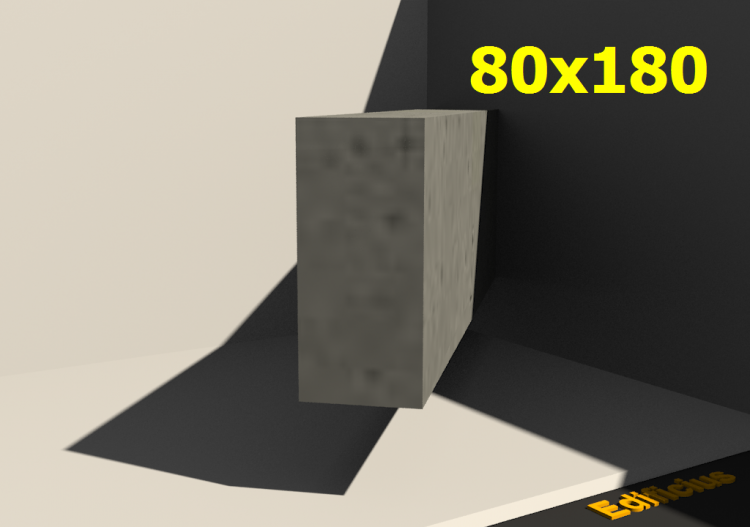 三维剖面 - 80x180 - ACCA software