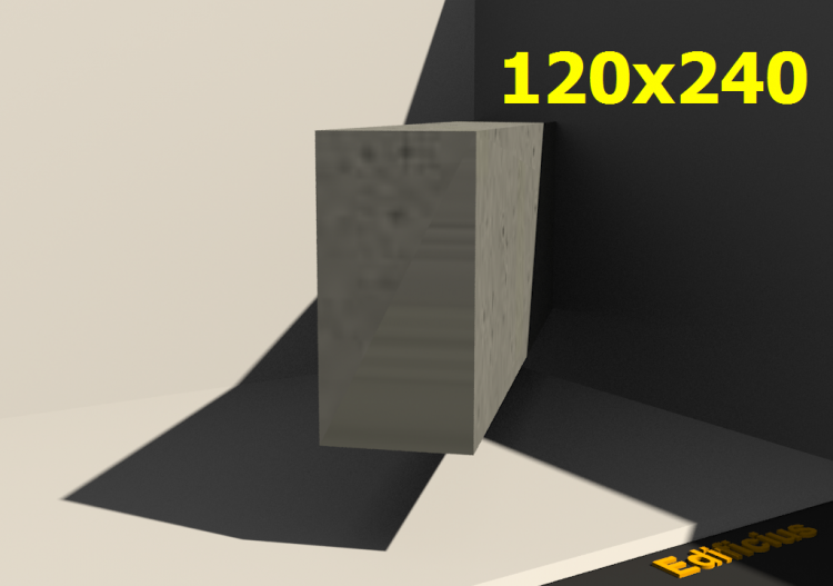 三维剖面 - 120x240 - ACCA software