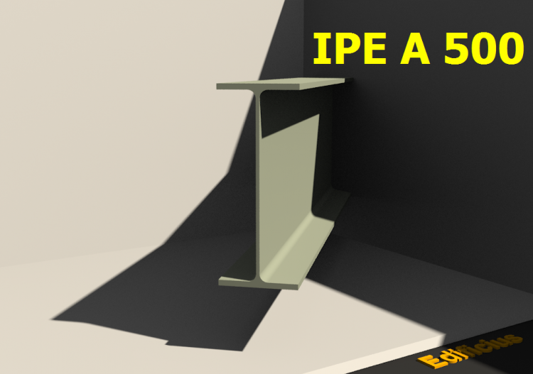 Profilés 3D - IPE A 500 - ACCA software