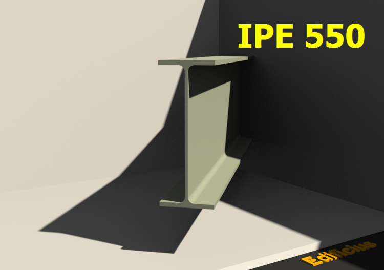 3D Profiles - IPE 550 - ACCA software