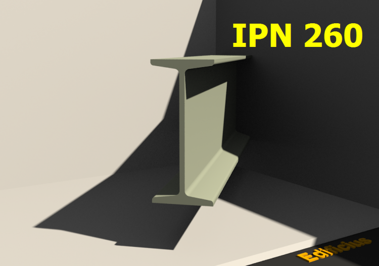 3D Profile - IPN 260 - ACCA software