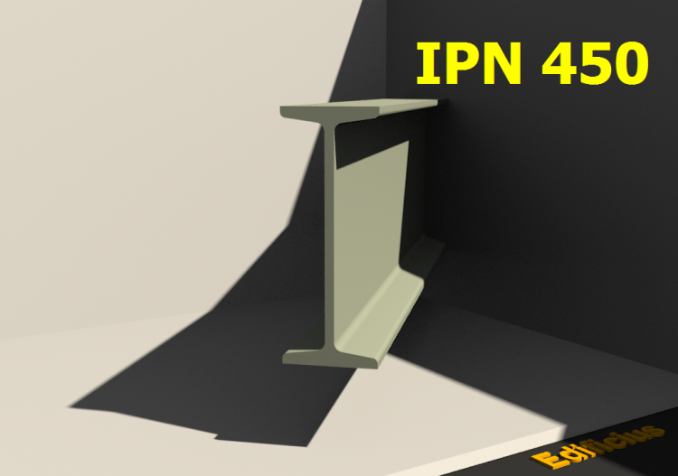 3D Profile - IPN 450 - ACCA software