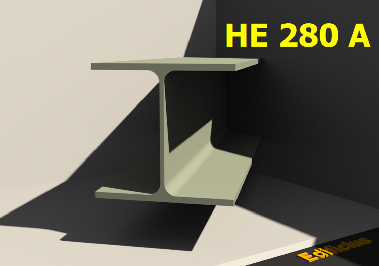 Perfilados 3D - HE 280 A - ACCA software