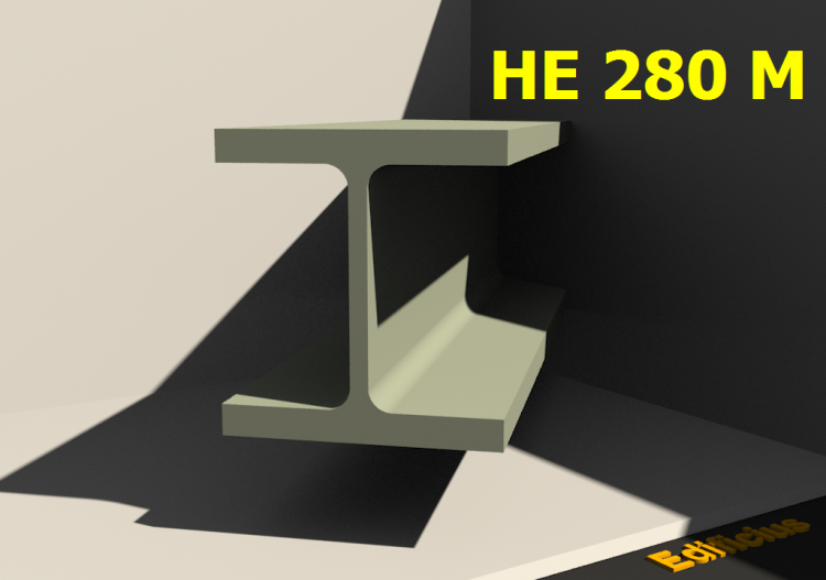 Perfilados 3D - HE 280 M - ACCA software