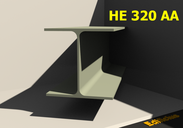 Perfilados 3D - HE 320 AA - ACCA software