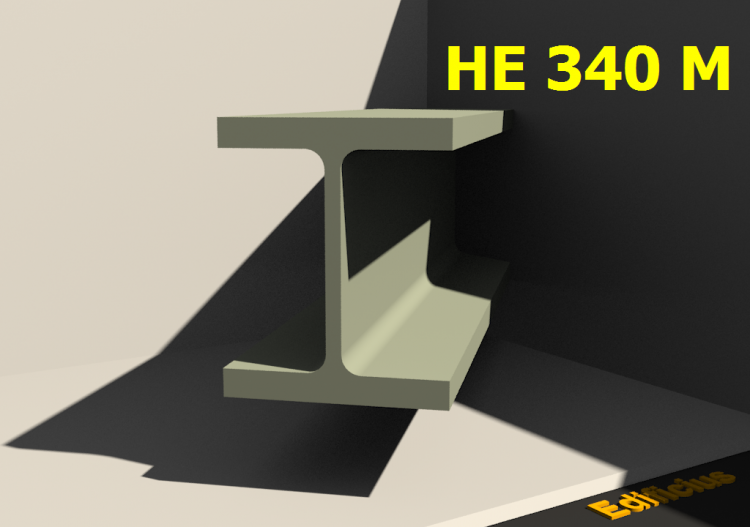 Profilés 3D - HE 340 M - ACCA software