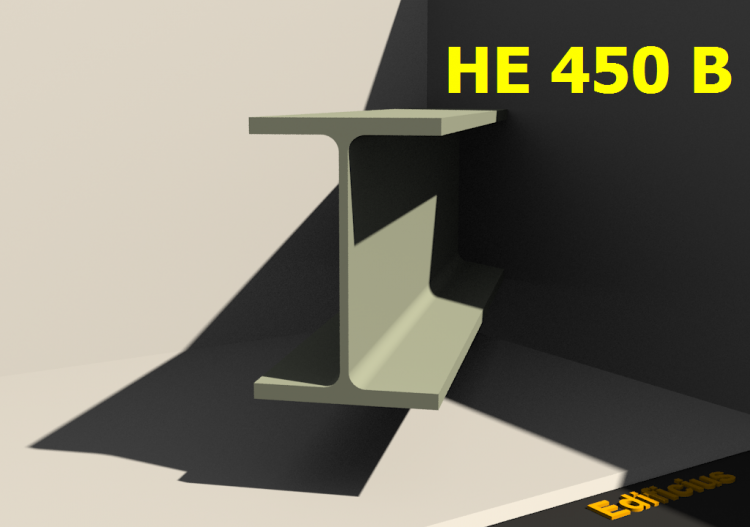 Profilati 3D - HE 450 B - ACCA software