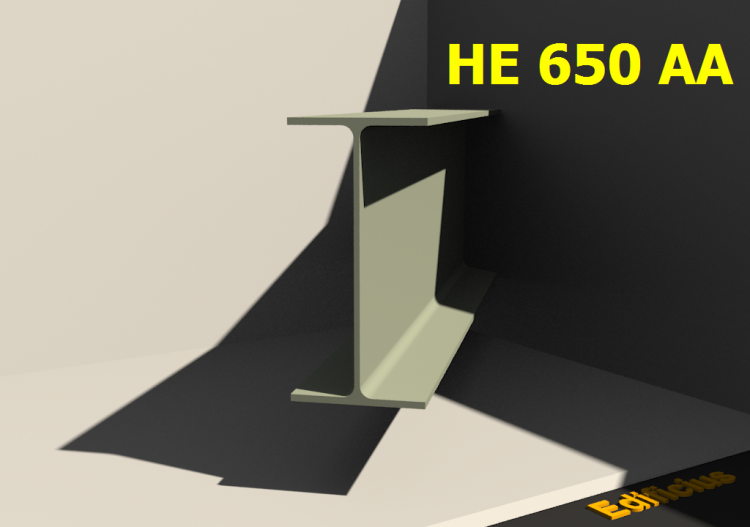 Perfilados 3D - HE 650 AA - ACCA software
