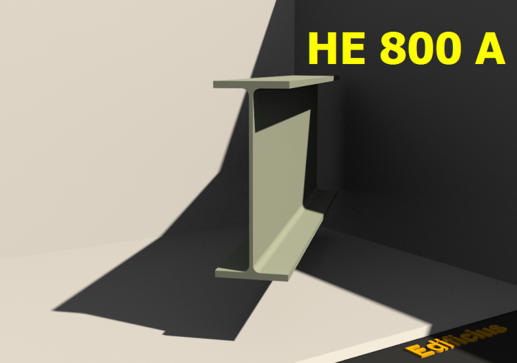 Perfilados 3D - HE 800 A - ACCA software