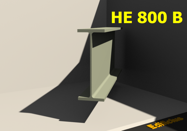Perfilados 3D - HE 800 B - ACCA software