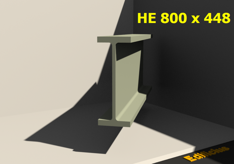 3D Profile - HE 800 x 448 - ACCA software