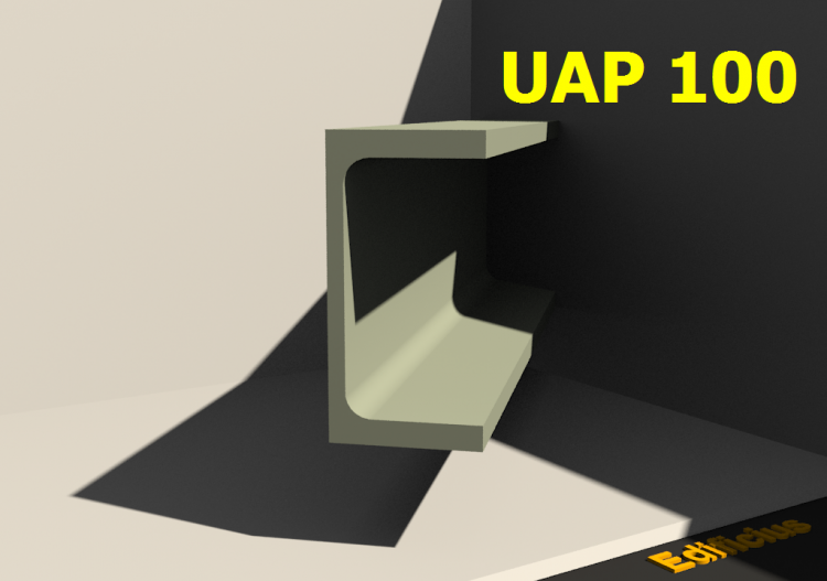 3D Profile - UAP 100 - ACCA software