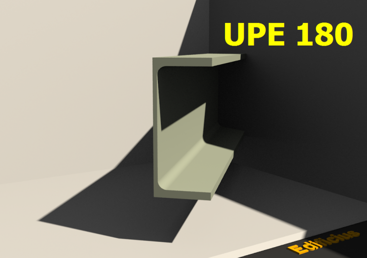 3D Profile - UPE 180 - ACCA software