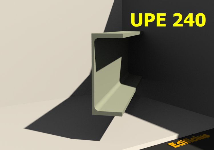 3D Profile - UPE 240 - ACCA software