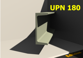 3D Profile - UPN 180