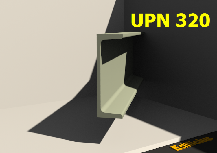 Perfilados 3D - UPN 320 - ACCA software
