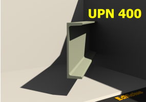 3D Profile - UPN 400
