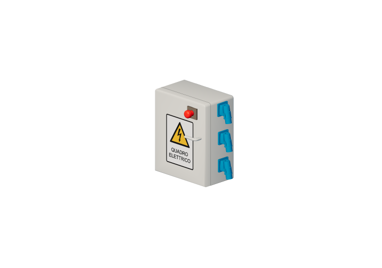 Quadro elétrico de canteiro de obras - ACCA software Quadro elétrico de canteiro de obras - ACCA software