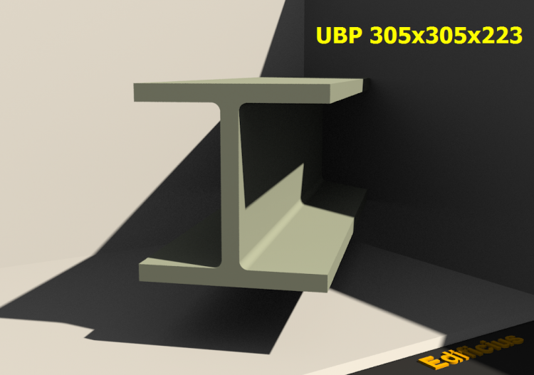Perfilados 3D - UBP 305x305x223 - ACCA software