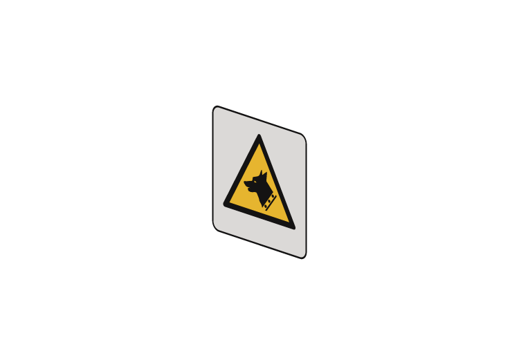 Cuidado com o cão - W013 - ACCA software Cuidado com o cão - W013 - ACCA software