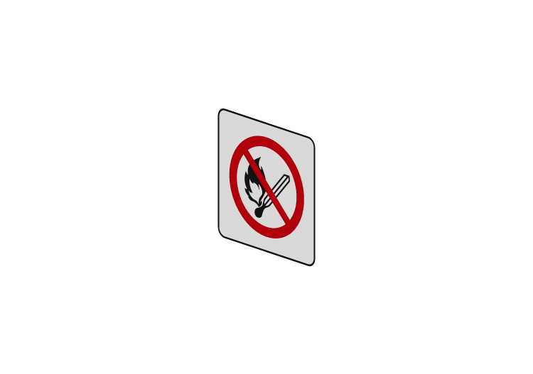 Vietato fumare e usare fiamme libere - P003 - ACCA software Vietato fumare e usare fiamme libere - P003 - ACCA software