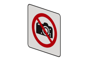 Prohibido tomar fotograf&iacute;as - P029