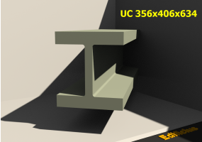 3D Profile - UC 356x406x634