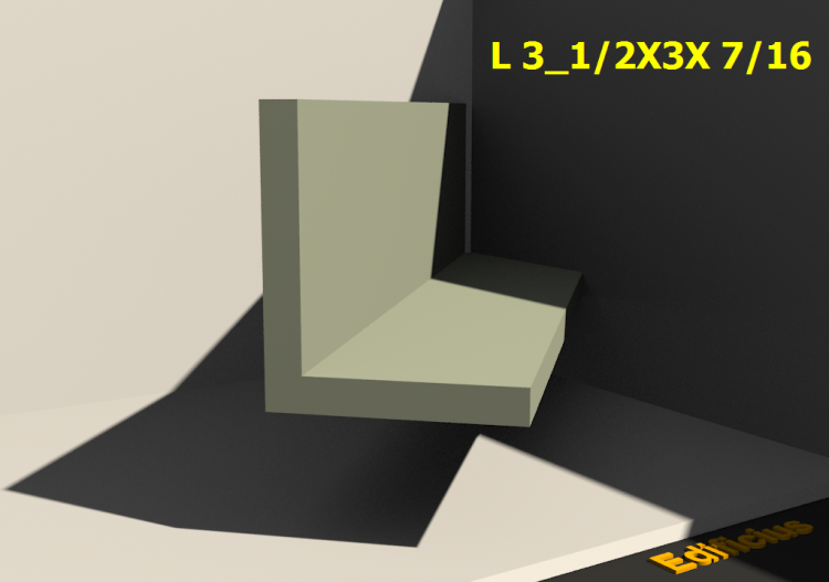 Perfilados 3D - L 3_1/2X3X 7/16 - ACCA software