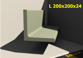 3D Profile - L 200x200x24