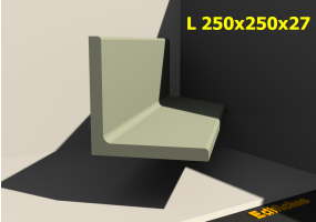 3D Profile - L 250x250x27