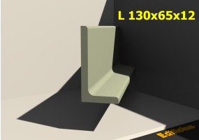3D Profile - L 130x65x12