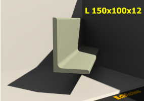 3D Profile - L 150x100x12