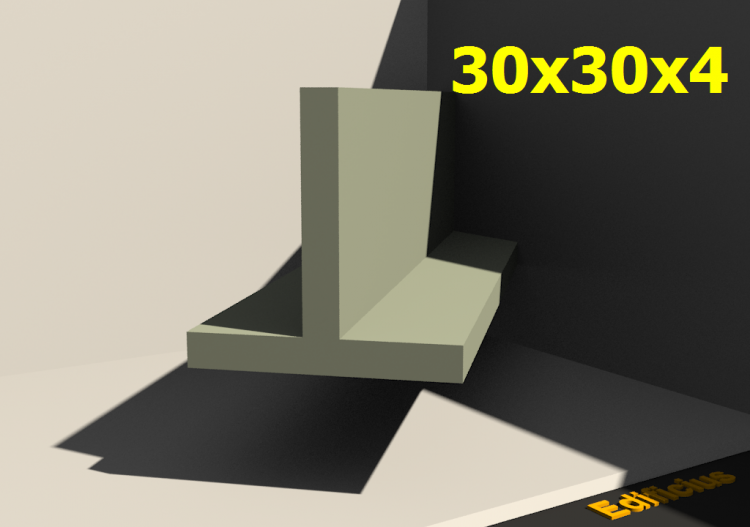 Profilati 3D - 30x30x4 - ACCA software