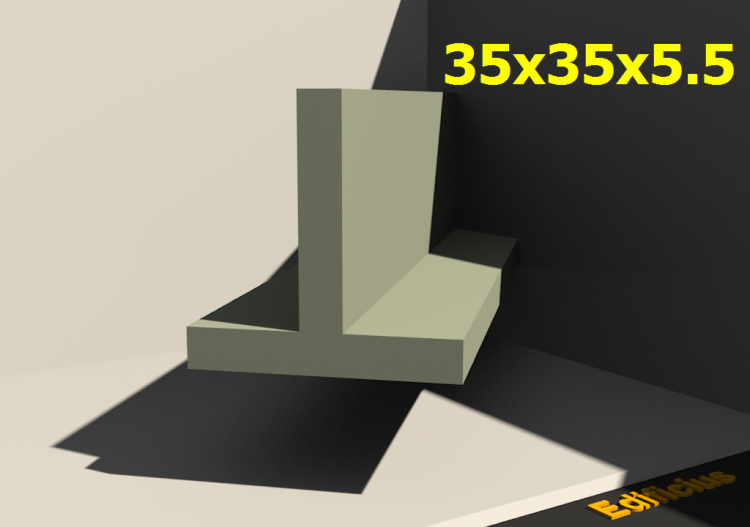 3D Profile - 35x35x5.5 - ACCA software