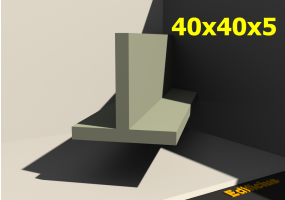 3D Profile - 40x40x5