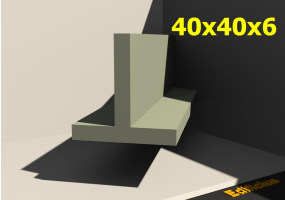 3D Profile - 40x40x6