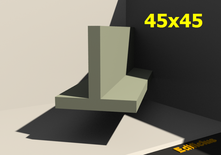 3D Profile - 45x45 - ACCA software