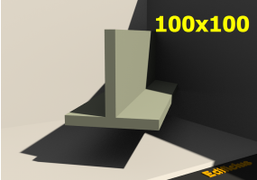 3D Profile - 100x100