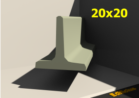 3D Profile - 20x20