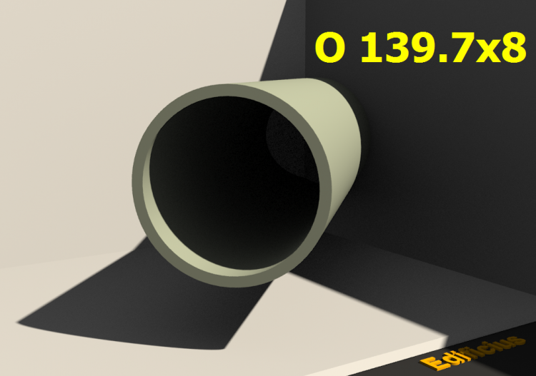三维剖面 - O 139.7x8 - ACCA software
