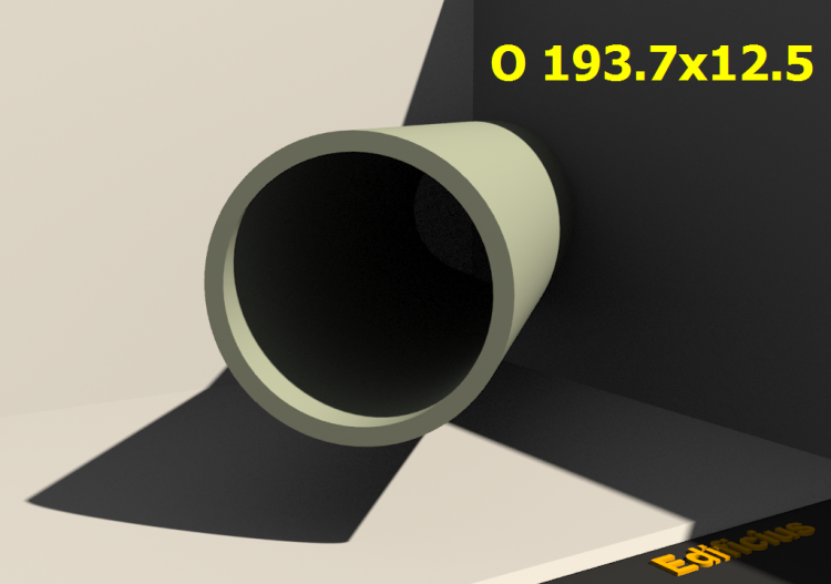 三维剖面 - O 193.7x12.5 - ACCA software