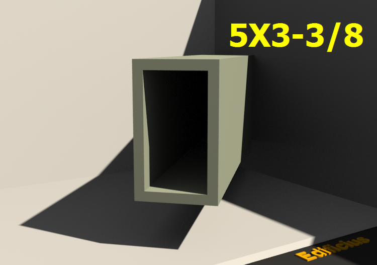 Profilés 3D - 5X3-3/8 - ACCA software