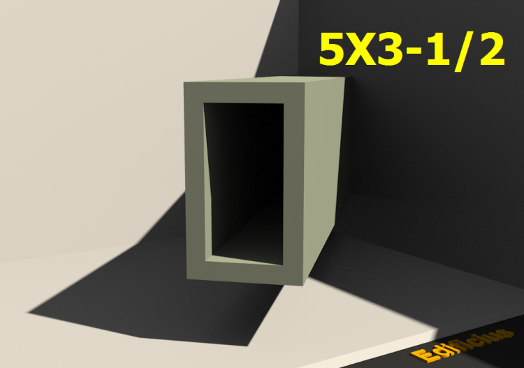 三维剖面 - 5X3-1/2 - ACCA software