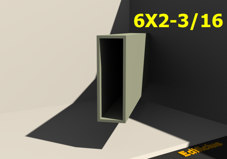 Profilés 3D - 6X2-3/16 - ACCA software
